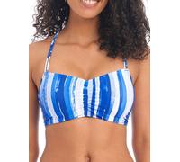 Freya Bali Bay Bralette Bikini Top In Blue Blue 30G