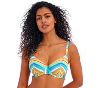 Freya Castaway Island Plunge Bikini Top - Multi - 30FF