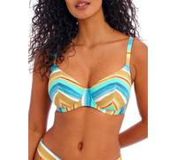 Freya Castaway Island Plunge Bikini Top Multi 34D