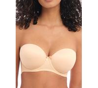 Freya Bra Deco Strapless Underwired Moulded Padded Bandeau Nude 28D