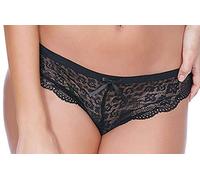 Freya Fancies 1017 Brazilian Brief Knickers, Black, X-Small