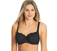 Freya Underwired Balcony Bra Fancies AA1012BLK - Lace, Non-Padded - Black GG-HH