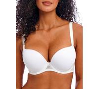 Freya Women's Fascinate Moulded Plunge T-Shirt Bra in White | Size: 36G Freya White 36G