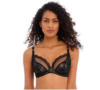 Freya Womens Fatale Plunge Bra - Black Polyamide - Size 34FF