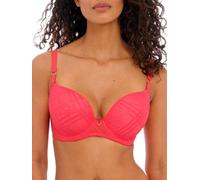 Freya Fatale Moulded Plunge T-Shirt Bra In Red Red 38D