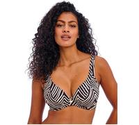 Fiji Falls High Apex Bikini Top Freya Black 34HH