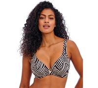 Freya Fiji Falls High Apex Bikini Top - Black - 32GG