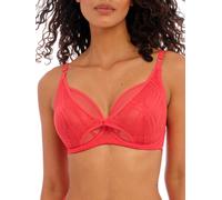 Freya Women's Fatale Underwire High Apex Bra Plunge, 0.5 Opaque, Chilli Red, 32F