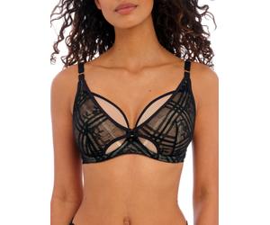 Freya Freya Fatale Bra High Apex Plunge Bras Underwired Lined Sheer Lingerie