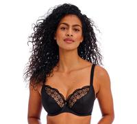Freya Hallie Underwired Plunge Bra - Black - 28DD