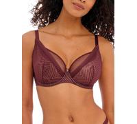 Freya Women's Tailored Underwire High Apex Bra Plunge, Opaque, Natural Beige, 36FF