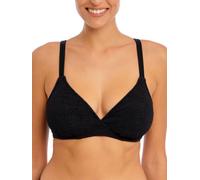 Freya Womens Ibiza Waves Plunge Bikini Top - Black - Size 32F