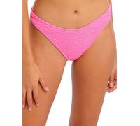 Freya Women's Ibiza Waves High Leg Bikini Brief in Pink | Size: 14 Freya Pink 14