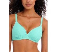 Freya Womens Ibiza Waves Plunge Bikini Top - Blue Polyamide - Size 38DD