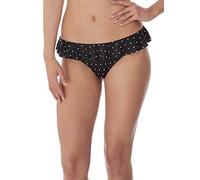Freya Jewel Cove AS7235 Italini Bikini Brief with Frill Black BLK XL CS