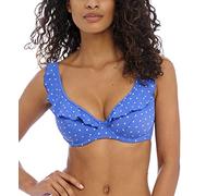 Freya Jewel Cove High Apex Bikini Top Azure Blue 32G