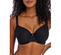 Freya Women's Loveland Underwire Molded Spacer Bra T-Shirt, Bombshell Black, 30H US