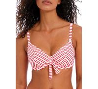 Freya New Shores Plunge Bikini Top In Red Red 30HH