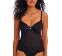 Freya Women's Nomad Nights Tankini Top in Black | Size: 34D Freya Black 34D