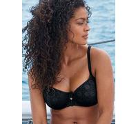 Freya Nomad Nights Underwired Sweetheart Bikini Top, Black, Size 34F, Women Black