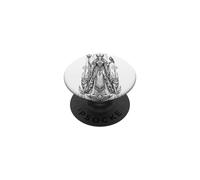 Freya Norse Goddess Falcon Cats Rune Mythology Artwork PopSockets Adhesive PopGrip