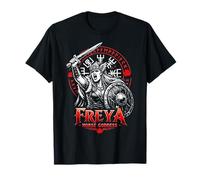 Freya Norse Goddess Viking Mythology Warrior T-Shirt