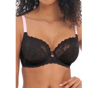 Women's underwired plunge bra Freya Offbeat Noir 100C