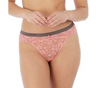 Freya Women's Offbeat Brazilian Bikini Style Underwear, Rosehip, L
