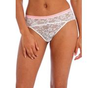 Freya Women's Offbeat Classic Brief Bikini Style Underwear, White, M