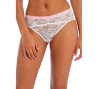 Freya Women's Offbeat Classic Brief Bikini Style Underwear, White, M