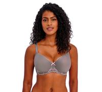 Freya Offbeat Decadence Moulded Spacer Bra - Grey/Pink - 34H