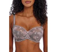Freya Offbeat Decadence Side Support Bra - Vintage Rose In Grey Grey 36DD