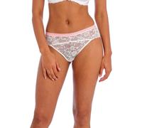 Freya Offbeat Floral Lace Bikini Knickers White