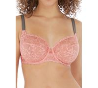 Freya Women's Offbeat Underwire Side Support Bra Plunge, Opaque, Rosehip, 40F