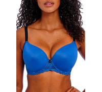 Freya Offbeat Moulded Demi T-Shirt Bra In Blue Blue