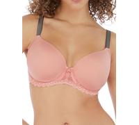 Freya Women's Offbeat Moulded Demi T-Shirt Bra in Pink | Size: 32GG Freya Pink 32GG