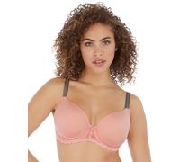Freya Women's Offbeat Moulded Demi T-Shirt Bra in Pink | Size: 30FF Freya Pink 30FF