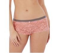 Freya Women's Offbeat Lace Short Bikini Style Underwear, Rosehip, Medium