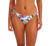 Freya Palm Paradise Tie Side Bikini Brief In White White