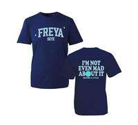 Freya Pretty Skye Tour T-Shirt, Descendants Zombies World Collide Not Even Mad Concert Tee Music Fan Merch Gift (Navy, S)