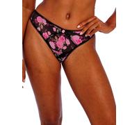 Freya Women's Blossom Brief Underwear, Black Rose, L