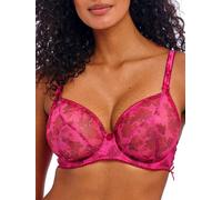 Freya Women's Rose Blossom Plunge Bra in Red | Size: 30FF Freya Red 30FF