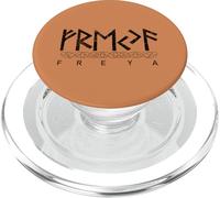 Freya Rune Script Viking Nordic Mythology Vikings PopSockets PopGrip for MagSafe