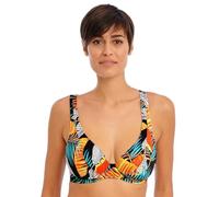 Freya Samba Nights High Apex Bikini Top Multicoloured Orange 36DD