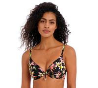 Freya Savanna Sunset Padded Plunge Bikini Top - Multi - 32D