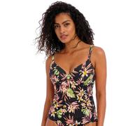 Freya Savanna Sunset Plunge Tankini Top - Multi - 38FF