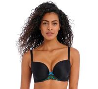 Freya Show-Off Moulded Plunge T-Shirt Bra Black Black 38E