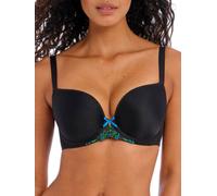 Freya Show-Off Moulded Plunge T-Shirt Bra In Black Black 38DD