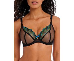 Freya Show-Off Plunge Bra Black Black 28D