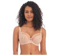Freya Bra Signature Plunge, Underwired, Semi-Sheer, Non-Padded, Natural Beige 32F